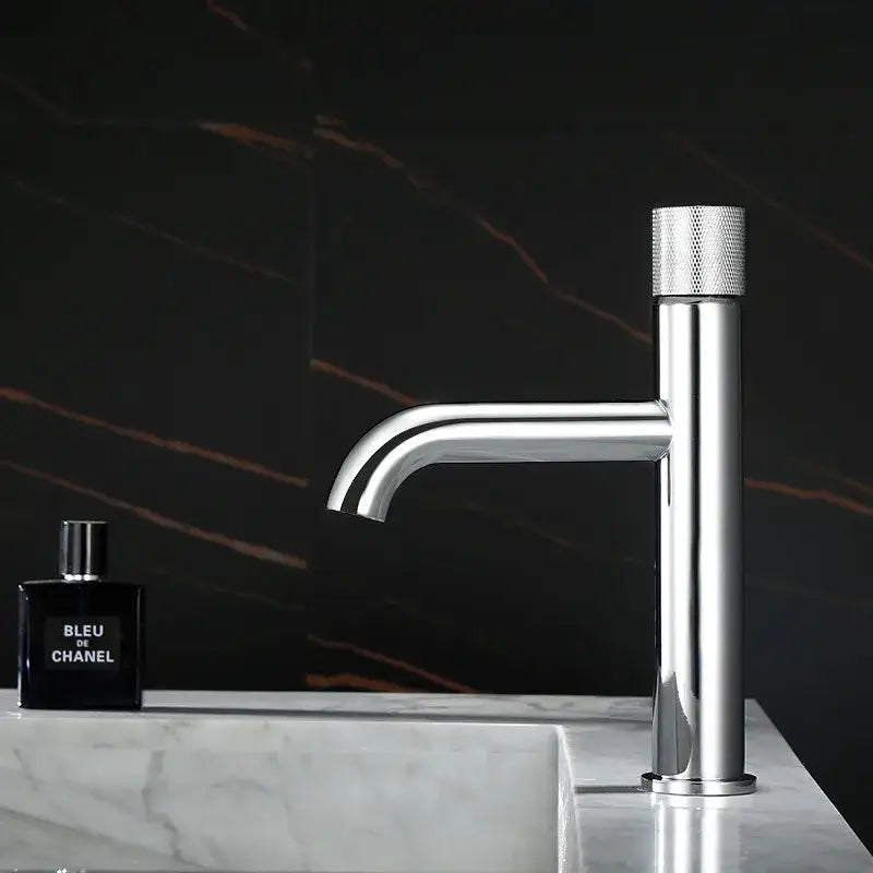 Modern brushed gold basin faucet bathroom hot water mixer tap