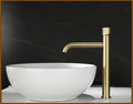 Modern brushed gold basin faucet bathroom hot water mixer tap