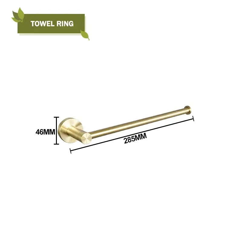 Modern brushed gold bath hardware set bathroom accessories