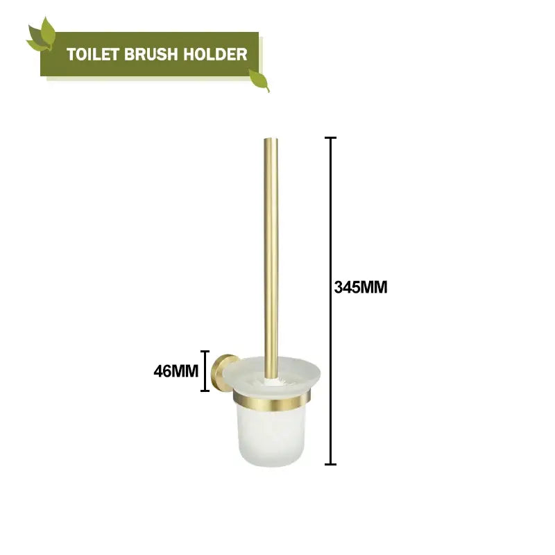 Modern brushed gold bath hardware set bathroom accessories