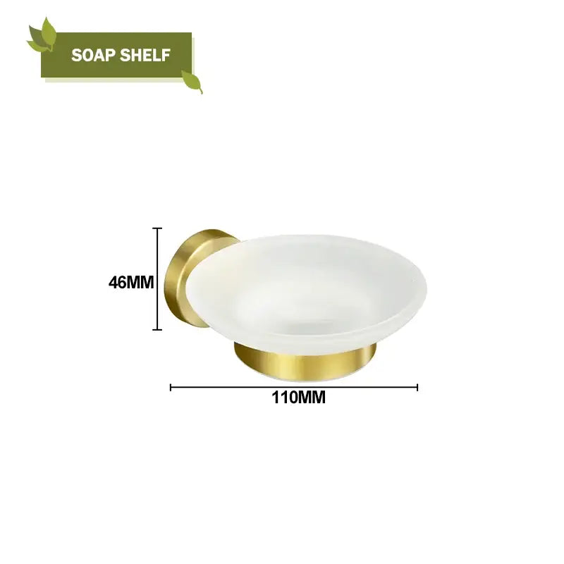 Modern brushed gold bath hardware set bathroom accessories