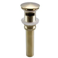 Modern brushed gold swivel faucet bathroom basin sink crane