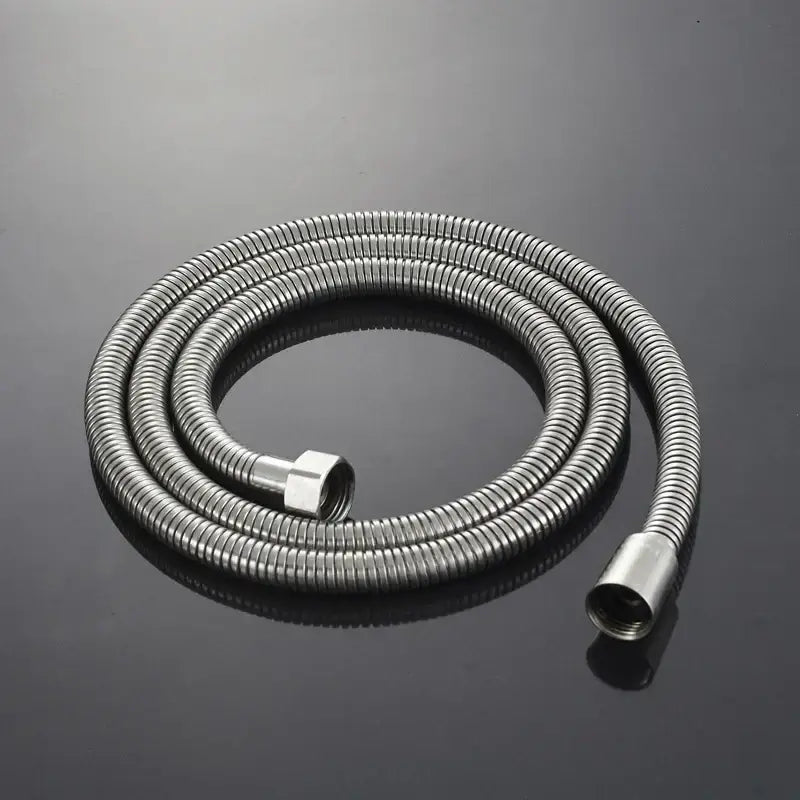 Modern brushed nickel handshower set bathroom rectangular showerhead