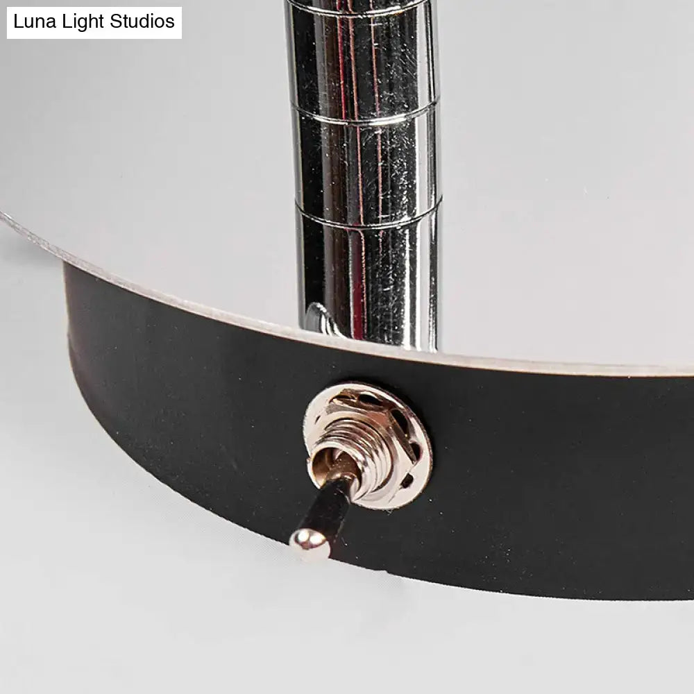 Modern brushed nickel wall sconce bedroom e26 e27 direct wired electric