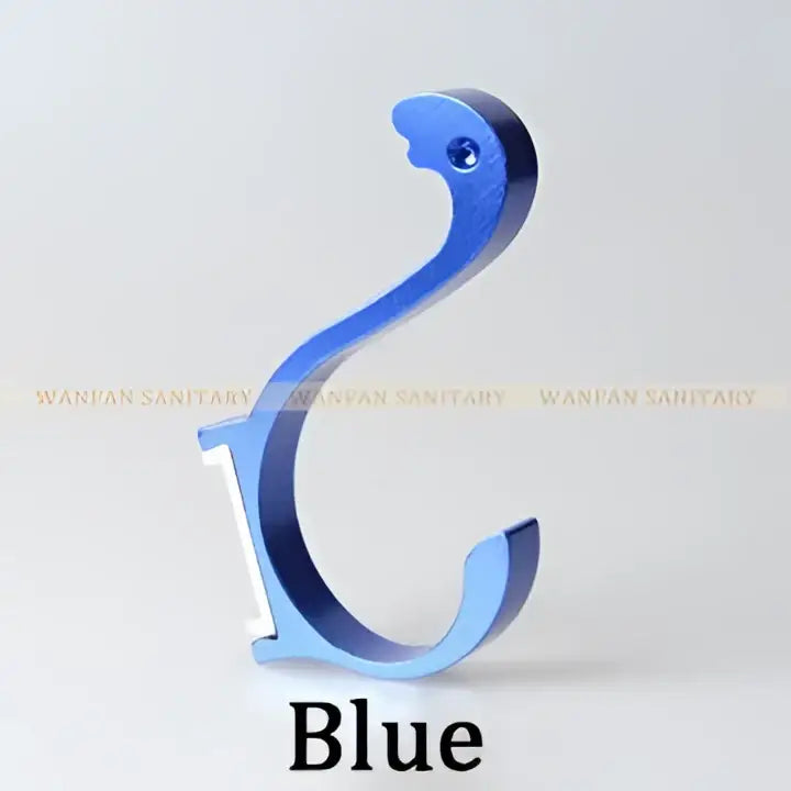 Modern candy color aluminum finish wall hooks – kitchen organizer
