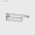 Modern chrome led vanity light bathroom sconce warm white light