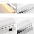 Modern chrome led wall mounted vanity light bathroom sconce