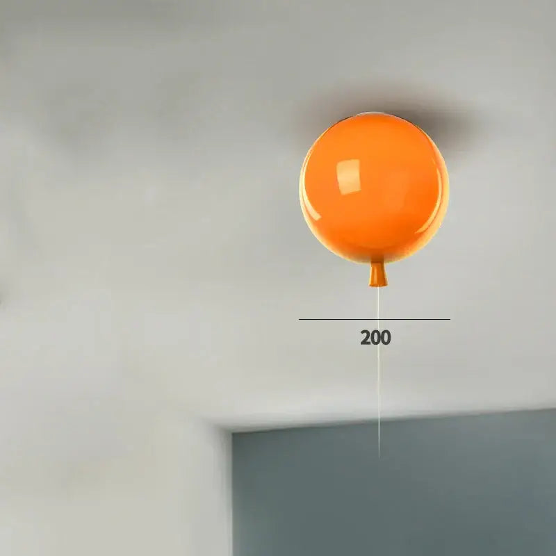 Modern colorful balloon acrylic ceiling light for kids bedroom