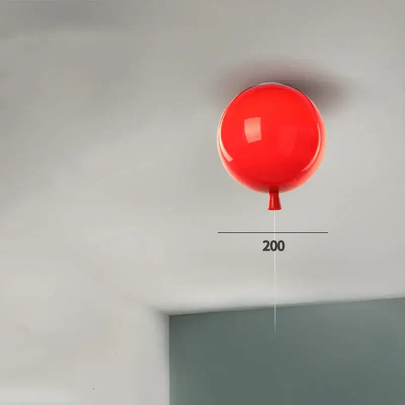 Modern colorful balloon acrylic ceiling light for kids bedroom