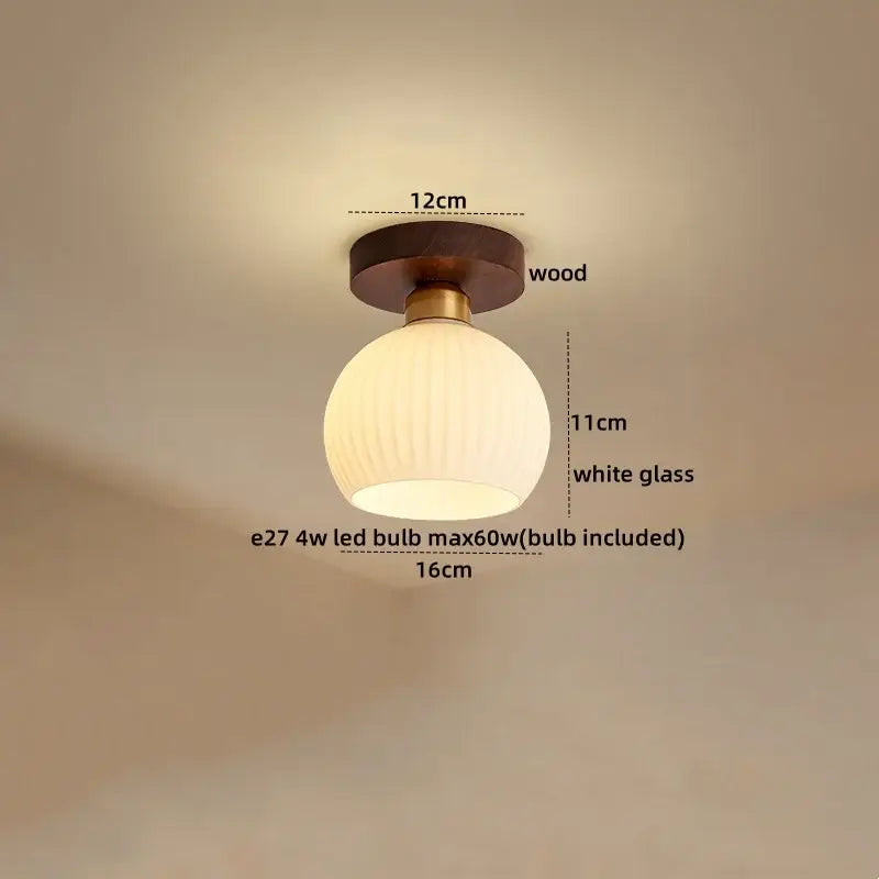 Modern colorful glass led ceiling lamp living room light fixture