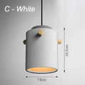Modern colorful led pendant lights for dining room