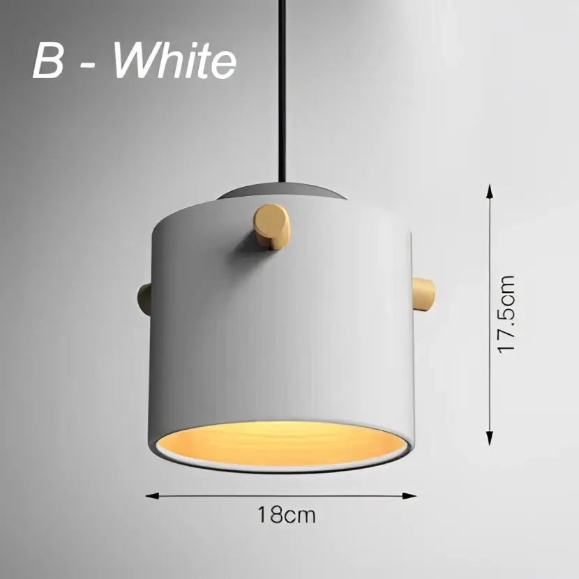 Modern colorful led pendant lights for dining room