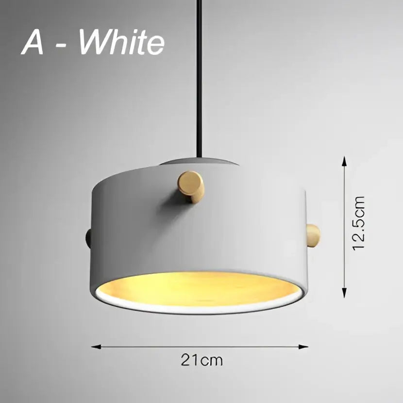 Modern colorful led pendant lights for dining room