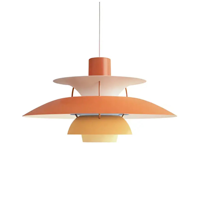 Modern colorful umbrella led pendant light dining room fixture
