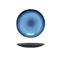 Modern glazed ceramic round plate dining room dish