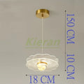 Modern gold butterfly led chandelier dining room glass pendant light