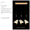 Modern gold butterfly pendant lamps bedroom luxury lighting fixtures