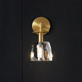 Modern gold crystal wall lamp bedroom 110v-120v 220v-240v light