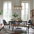 Modern gold glass ceiling light dining room 3 head pendant