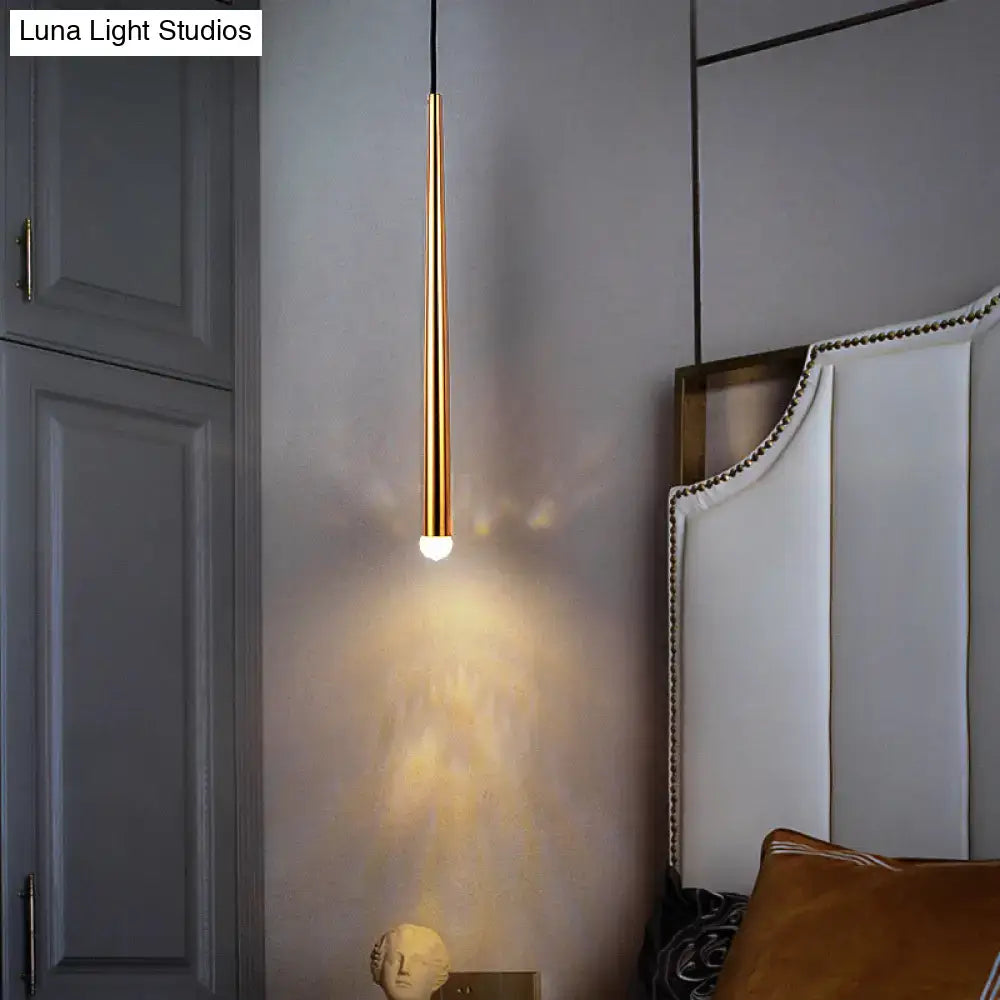 Modern gold metal shade led sconce living room 110v-120v light
