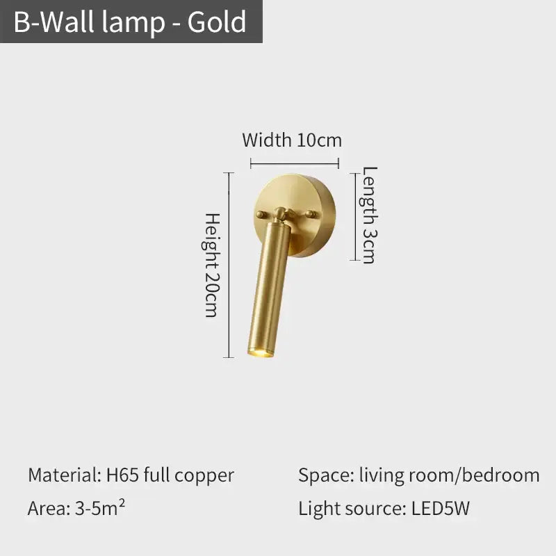 Modern gold pendant and wall sconce set bedroom lighting