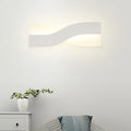 Modern gold twisted led wall lamp bedroom fixture width 8in 110v-240v