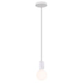 Modern industrial black cage pendant light dining room