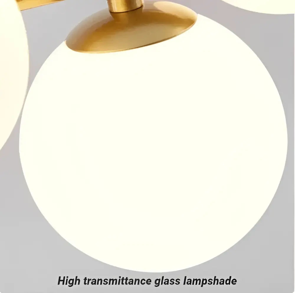 Modern LED Chandelier 9-Light Black