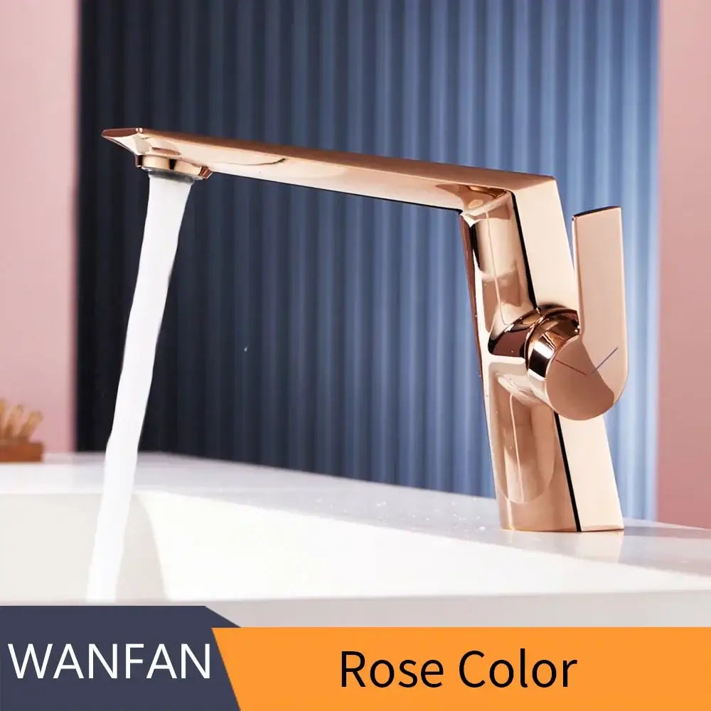 Modern matte black basin faucet bathroom single handle mixer tap