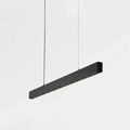 Modern matte black led pendant hanging light dining room
