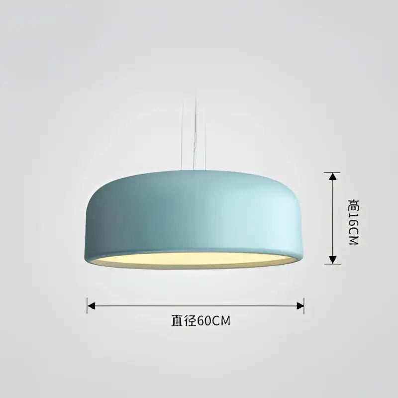 Modern matte green macaron ceiling chandelier living room light