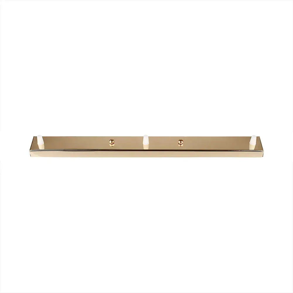 Modern metallic five hook coat rack decorbites ceiling plate hallway