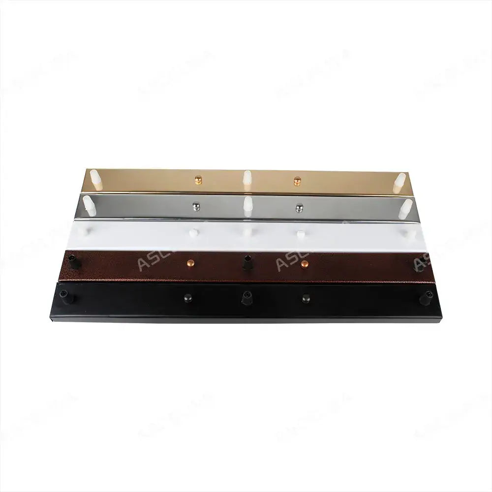 Modern metallic five hook coat rack decorbites ceiling plate hallway