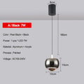 Modern metallic teardrop decorbites led pendant kitchen light