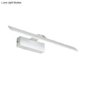 Modern minimalist white led wall light for bathroom 110v-120v