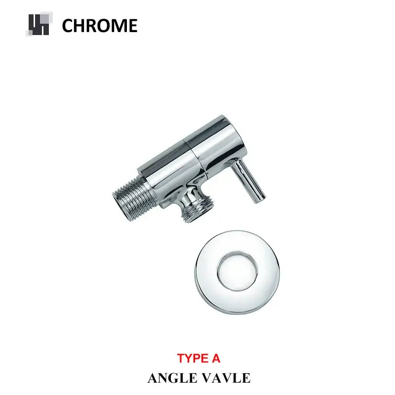 Modern multi finish decorbites brass triangle valve bathroom faucet