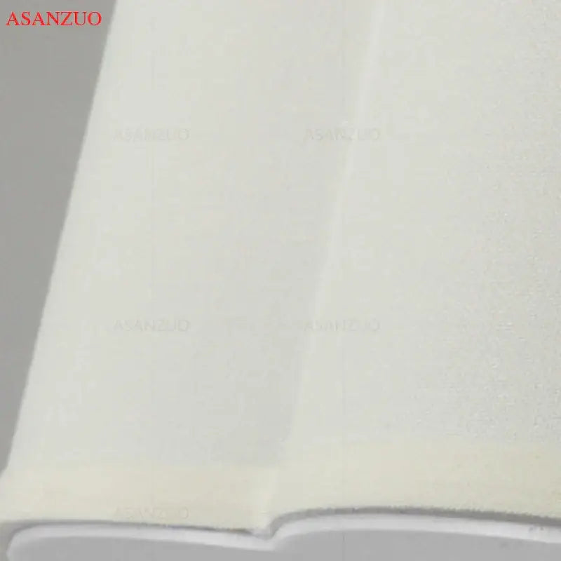 Modern off white textured fabric copper acrylic ceiling light bedroom