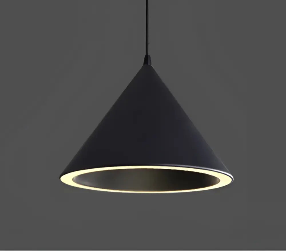 Modern pastel cone pendant light kitchen three lighting methods