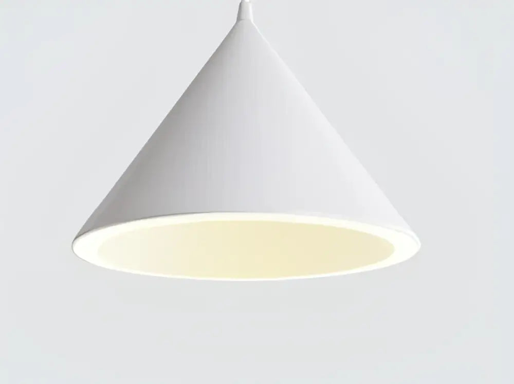 Modern pastel cone pendant light kitchen three lighting methods