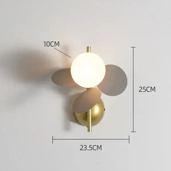 Modern pastel macaron acrylic wall lamp children’s bedroom night light