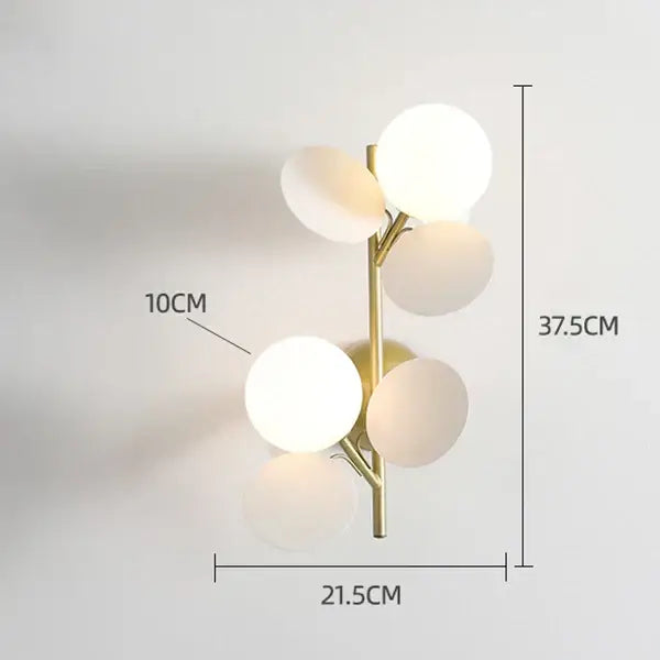 Modern pastel macaron acrylic wall lamp children’s bedroom night light