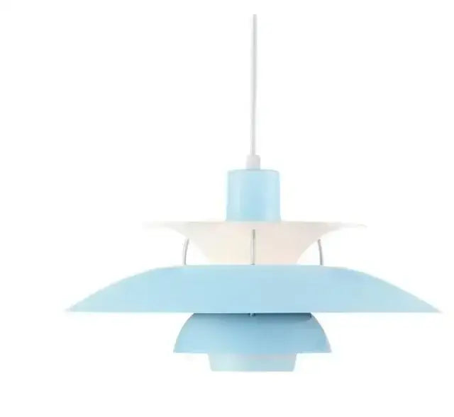 Modern pastel tiered led chandelier pendant light for kitchen decor
