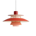Modern pastel tiered led chandelier pendant light for kitchen decor