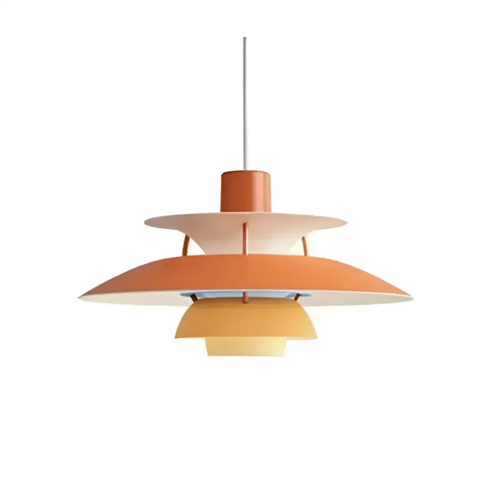Modern pastel tiered led chandelier pendant light for kitchen decor