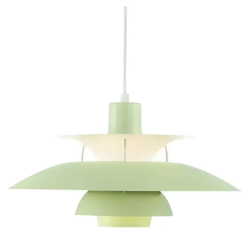 Modern pastel tiered led chandelier pendant light for kitchen decor