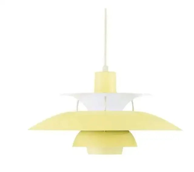Modern pastel tiered led chandelier pendant light for kitchen decor