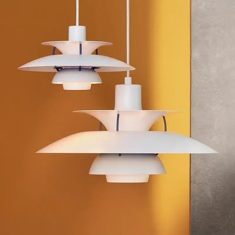 Modern pastel tiered led chandelier pendant light for kitchen decor
