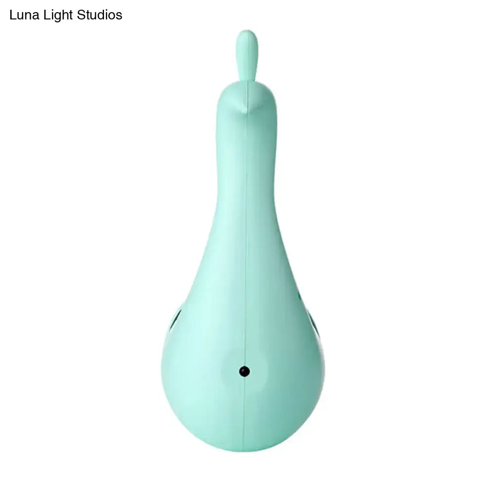 Modern peach peacock wall sconce bedroom rainbow projection light