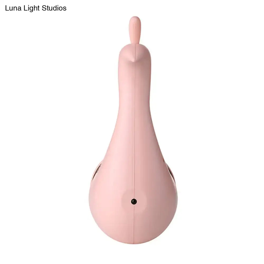 Modern peach peacock wall sconce bedroom rainbow projection light