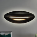 Modern smiling face black & white led wall lamp corridor light